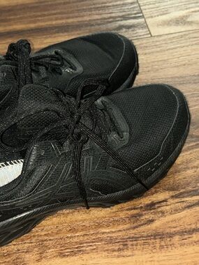 Asics Men's Black Athletic Shoes